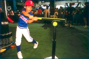 kids playing t-ball