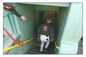 Cal Ripken Jr. leaves the park