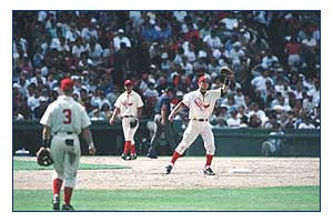 Red Sox warm up