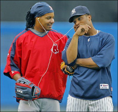 robinson cano yankees. Robinson Cano and Damaso Marte