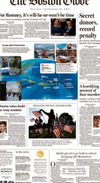 Today's front page