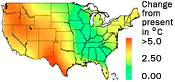 map of temperature