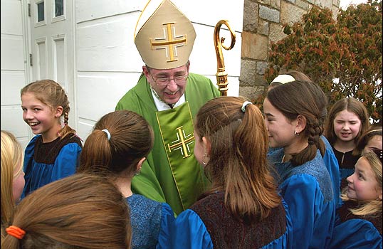 Bishop Lennon's rise to the chancery