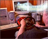 computer driving
